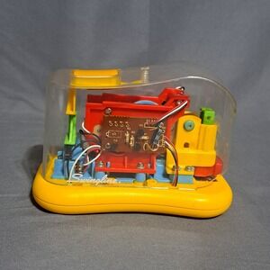 Swingline Clear Electric Automatic Stapler Skeleton See Through Yellow Base‎
